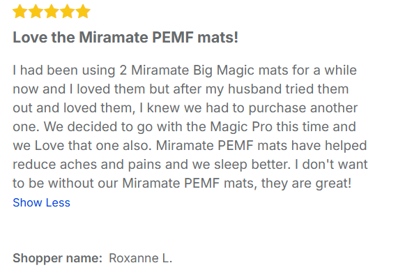 love-the-miramate-pemf-mats